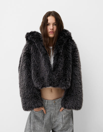 faux fur jacket